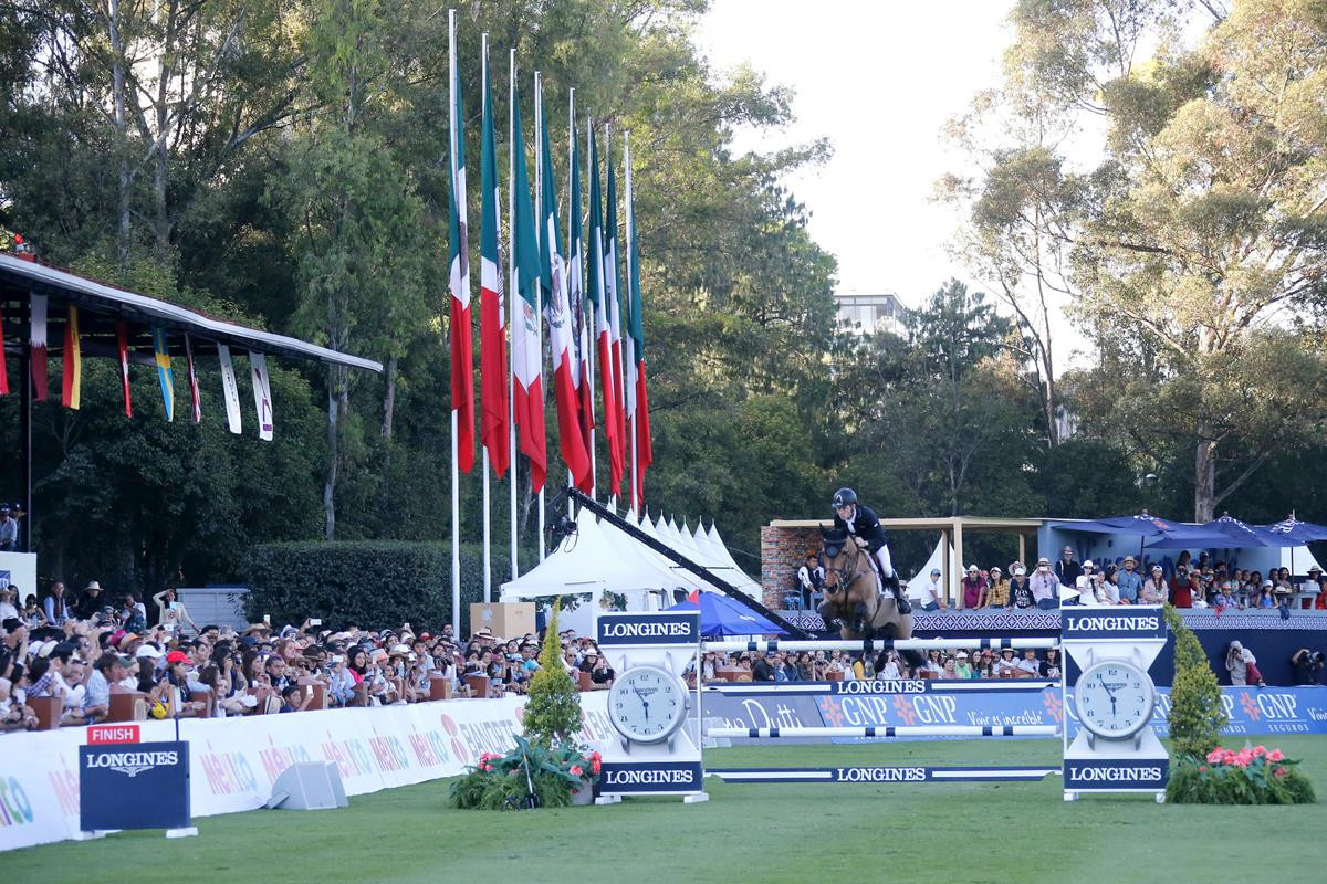 Scott Brash also qualified for the new season-ending event in Prague by virtue of his triumph in Mexico City ©Longines
