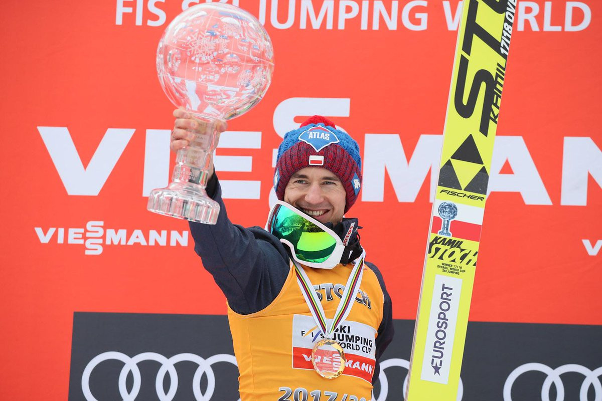 Stoch soars to complete FIS Ski Jumping World Cup domination in style