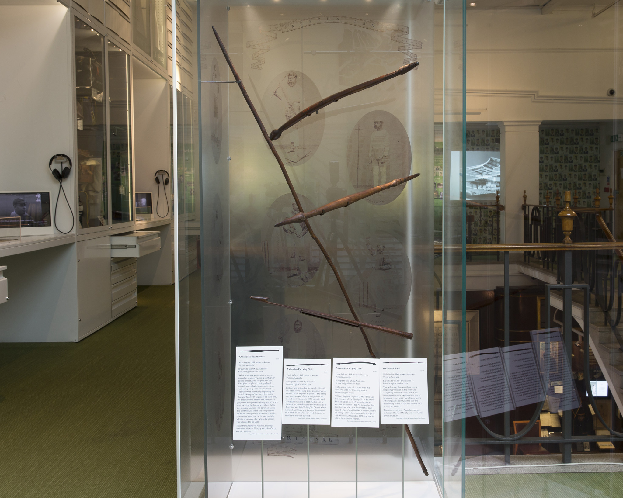 The Aboriginal tour to England in 1868 has been marked by a special exhibition at Lord's cricket ground ©MCC