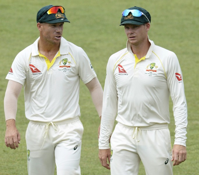 Steve Smith, left, and David Warner have stood down for the rest of the third Test ©Getty Images