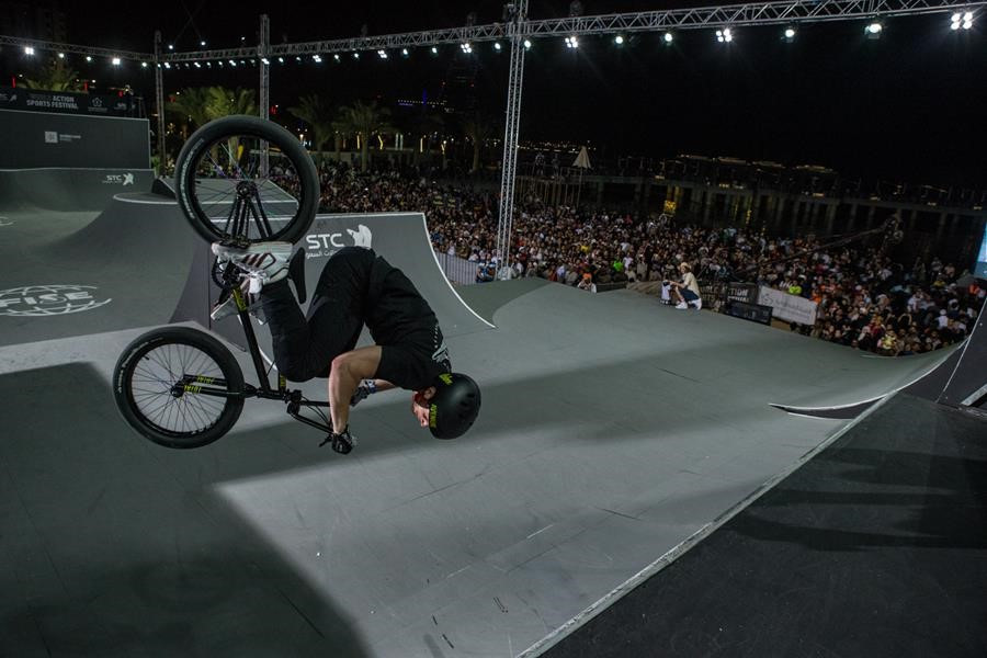 Freestyle Park provided a highlight at the event in Jeddah ©FISE