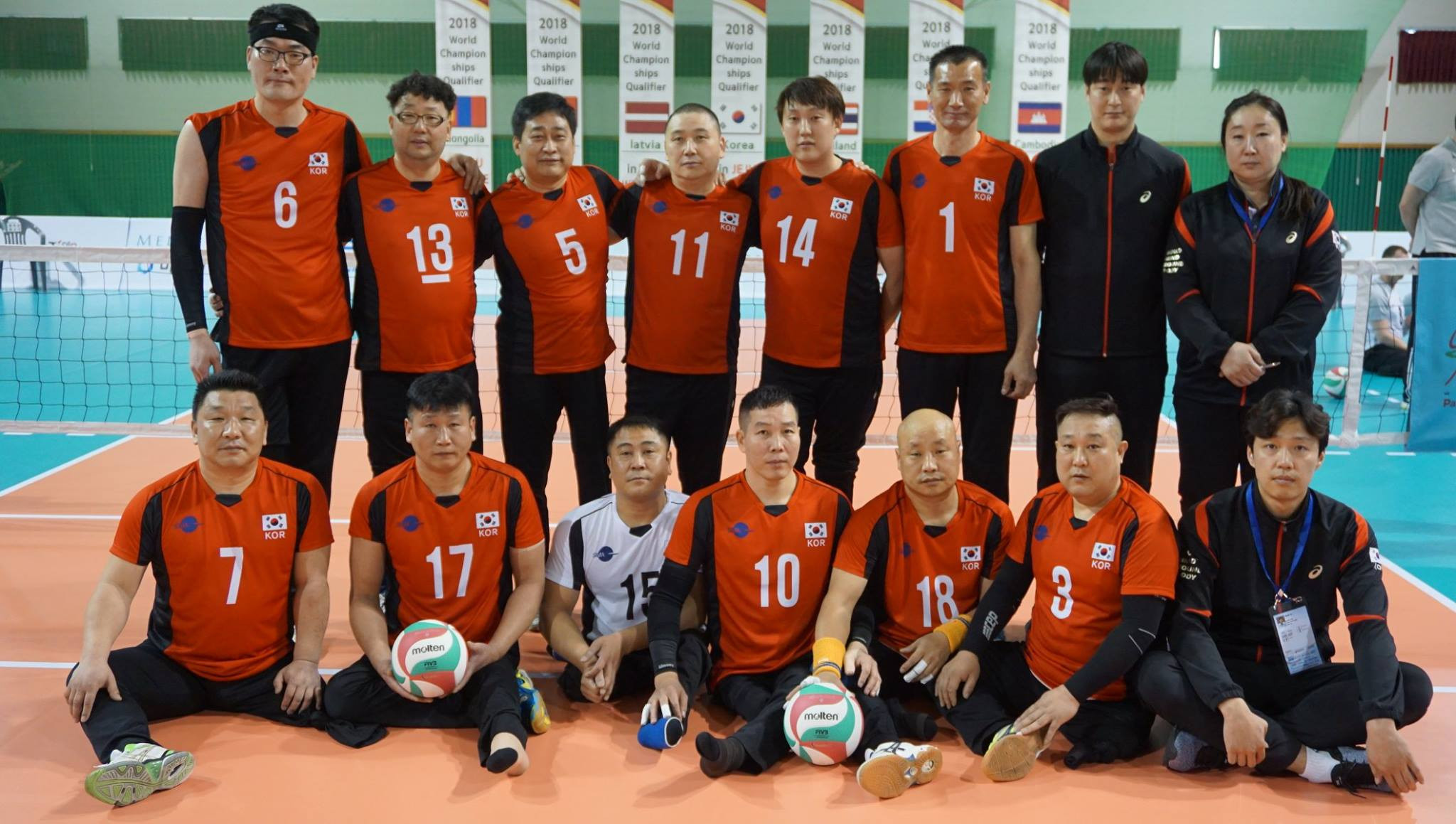 Hosts South Korea made a winning start to their Pool A campaign at the final qualification tournament for the 2018 Sitting Volleyball World Championships in Jeju ©World ParaVolley/Facebook