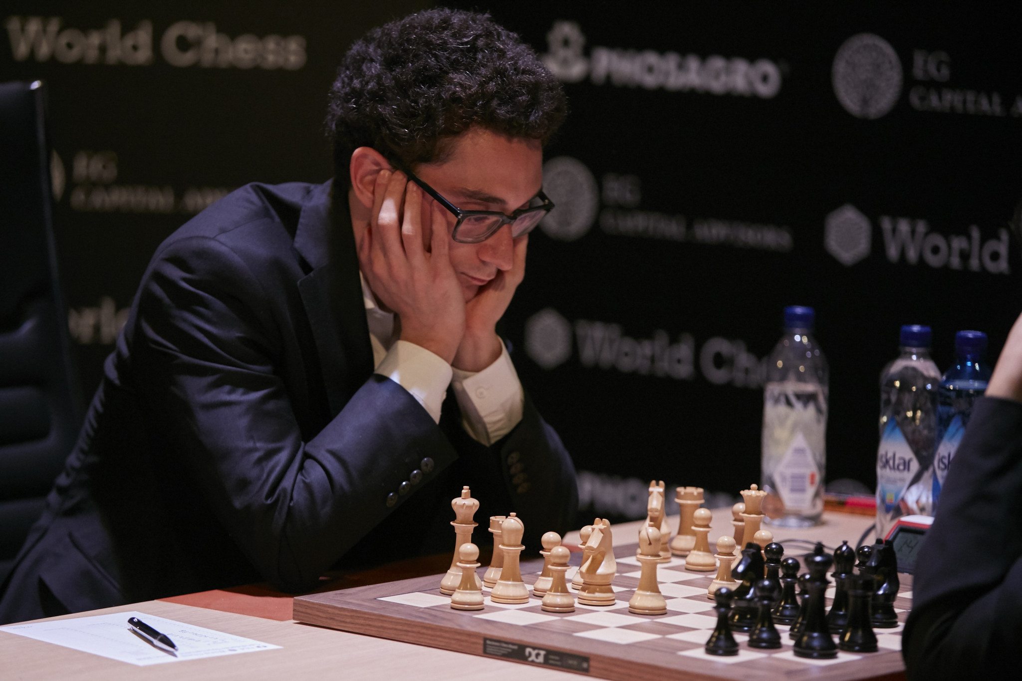 The United States’ Fabiano Caruana will compete for Magnus Carlsen’s World Chess Championship title in November after clinching victory at the Candidates Tournament in Berlin ©Getty Images