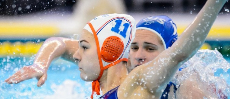 Action continued in the FINA Women's Water Polo World League European preliminaries ©FINA