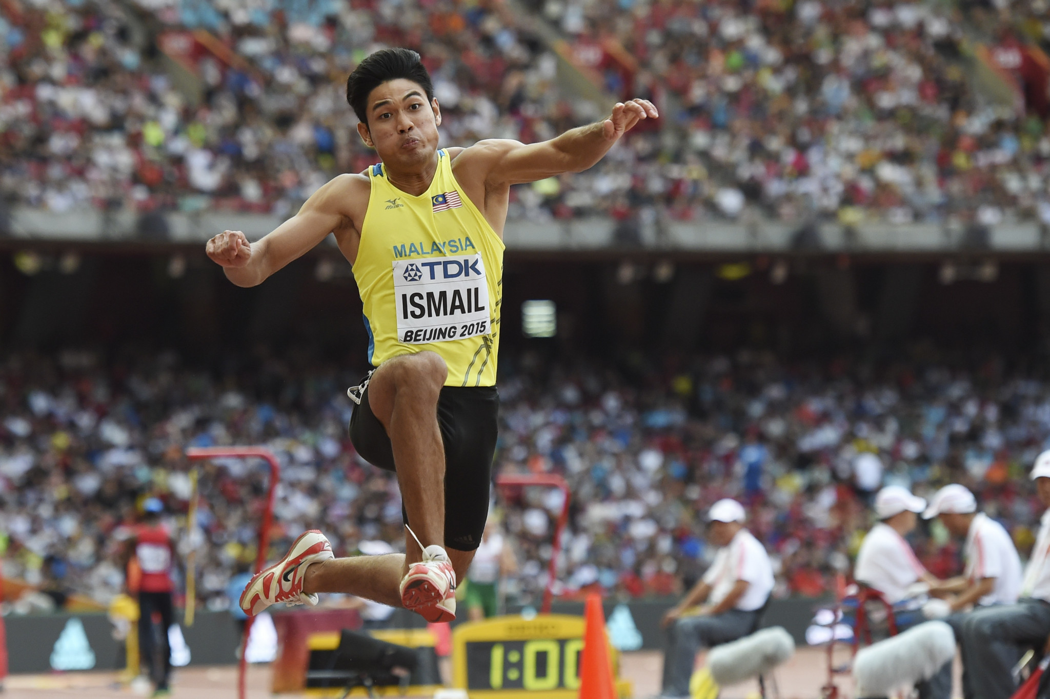 Triple jumper Muhd Hakimi Ismail is set to carry Malaysia's flag in the Opening Ceremony ©Getty Images