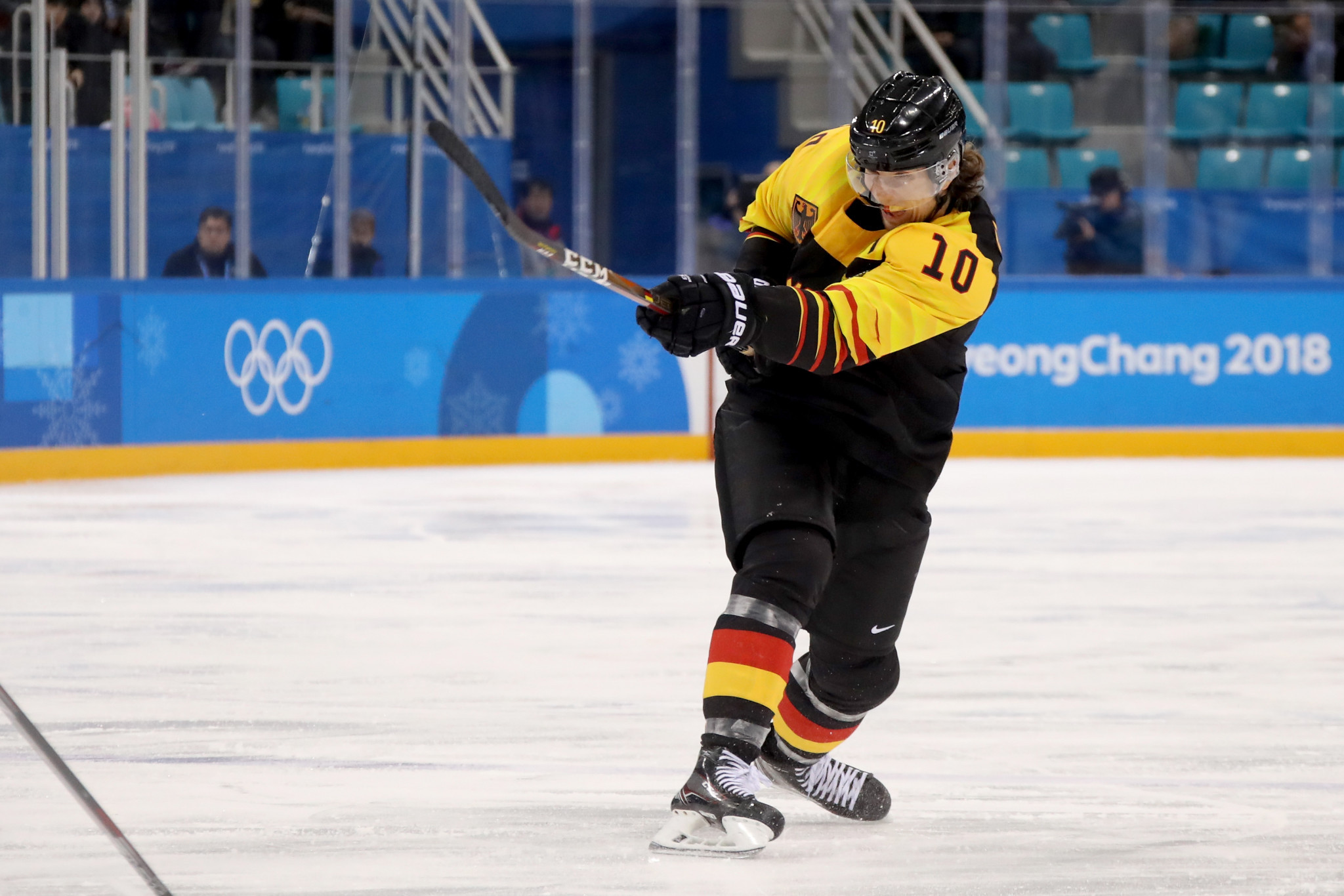 Christian Ehrhoff helped Germany to a surprise silver medal at Pyeongchang 2018 ©Getty Images