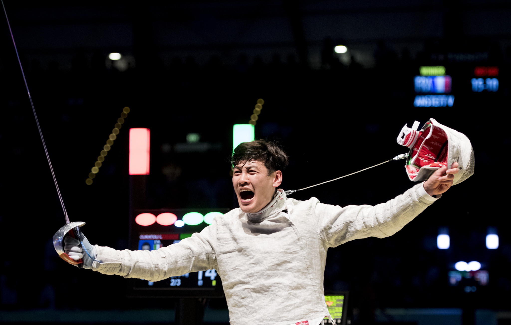 Gu Bon-gil is eyeing home success at the International Fencing Federation Sabre Grand Prix in Seoul ©Getty Images