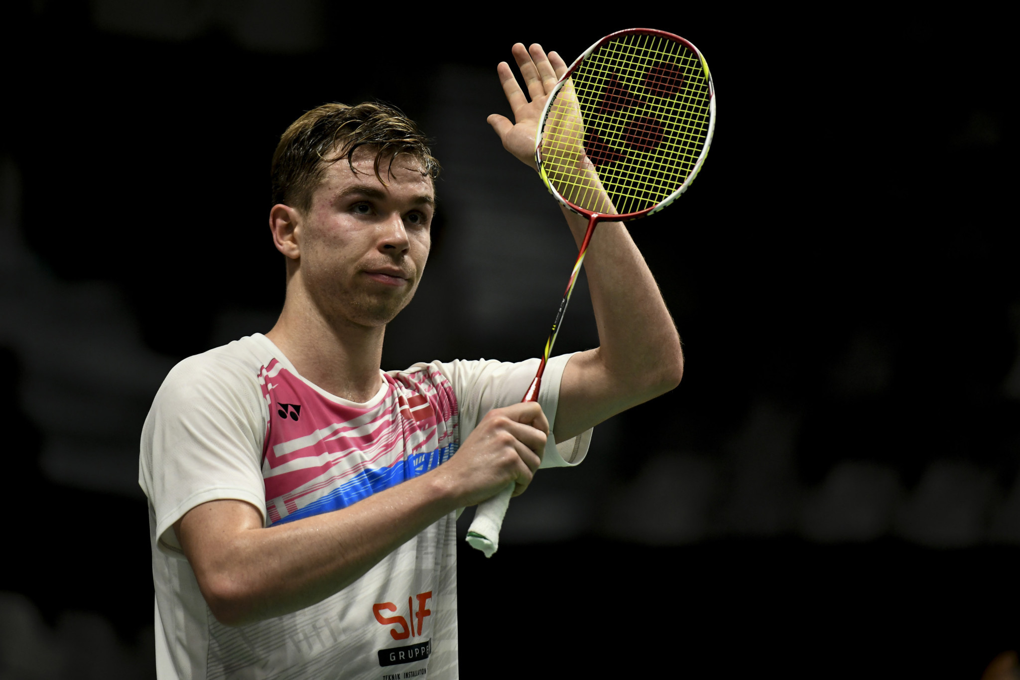 Rasmus Gemke booked his spot in the quarter-final of the BWF Orléans Masters ©Getty Images