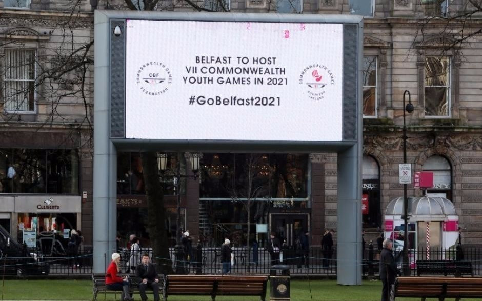 Belfast was stripped of the 2021 Commonwealth Youth Games in June ©Belfast 2021