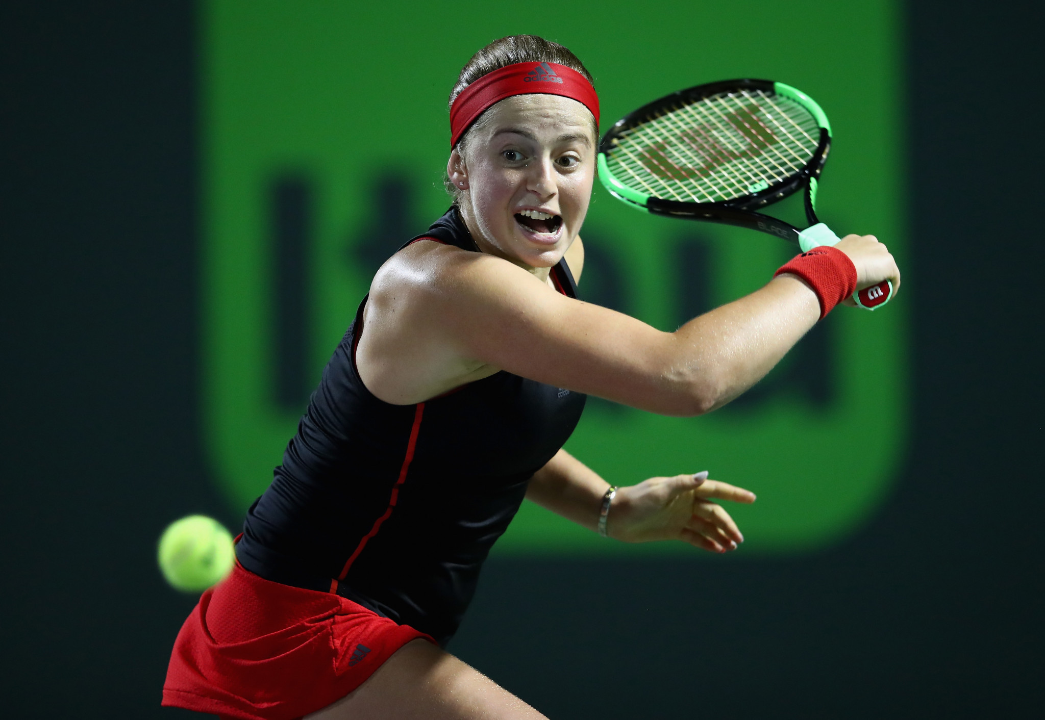 Sixth seed Jeļena Ostapenko will take on Sloane Stephens for the Miami Open crown ©Getty Images