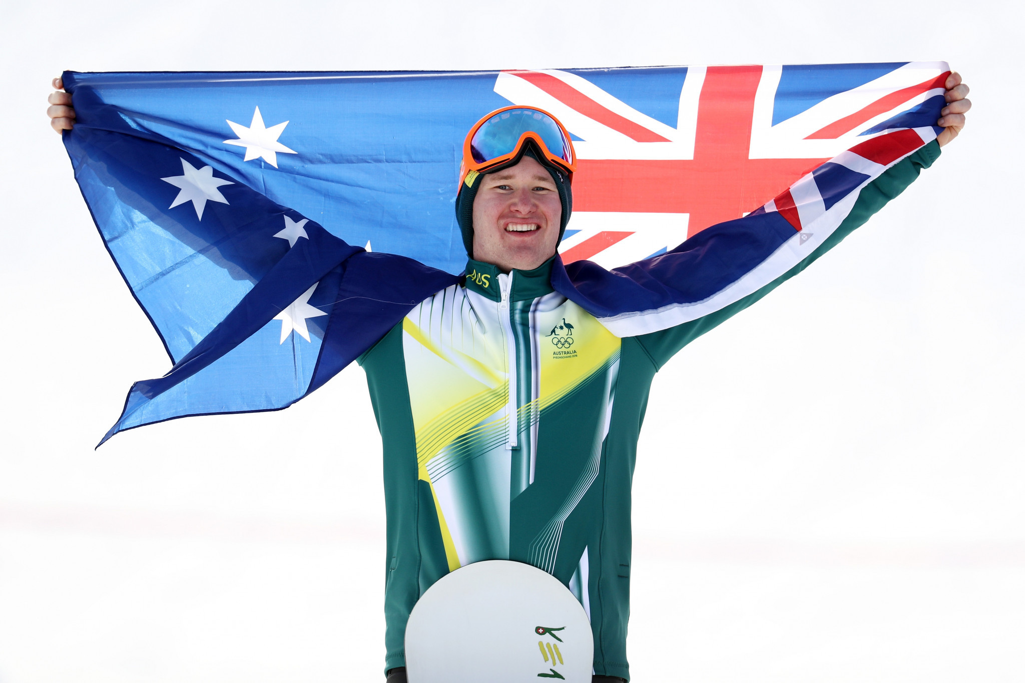 Jarryd Hughes earned snowboard cross silver at Pyeongchang 2018 ©Getty Images