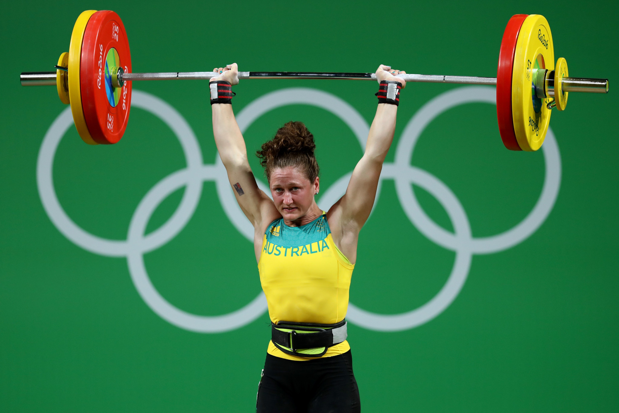 Australia's Tia-Clair Toomey is another star of weightlifting to transition from CrossFit ©Getty Images