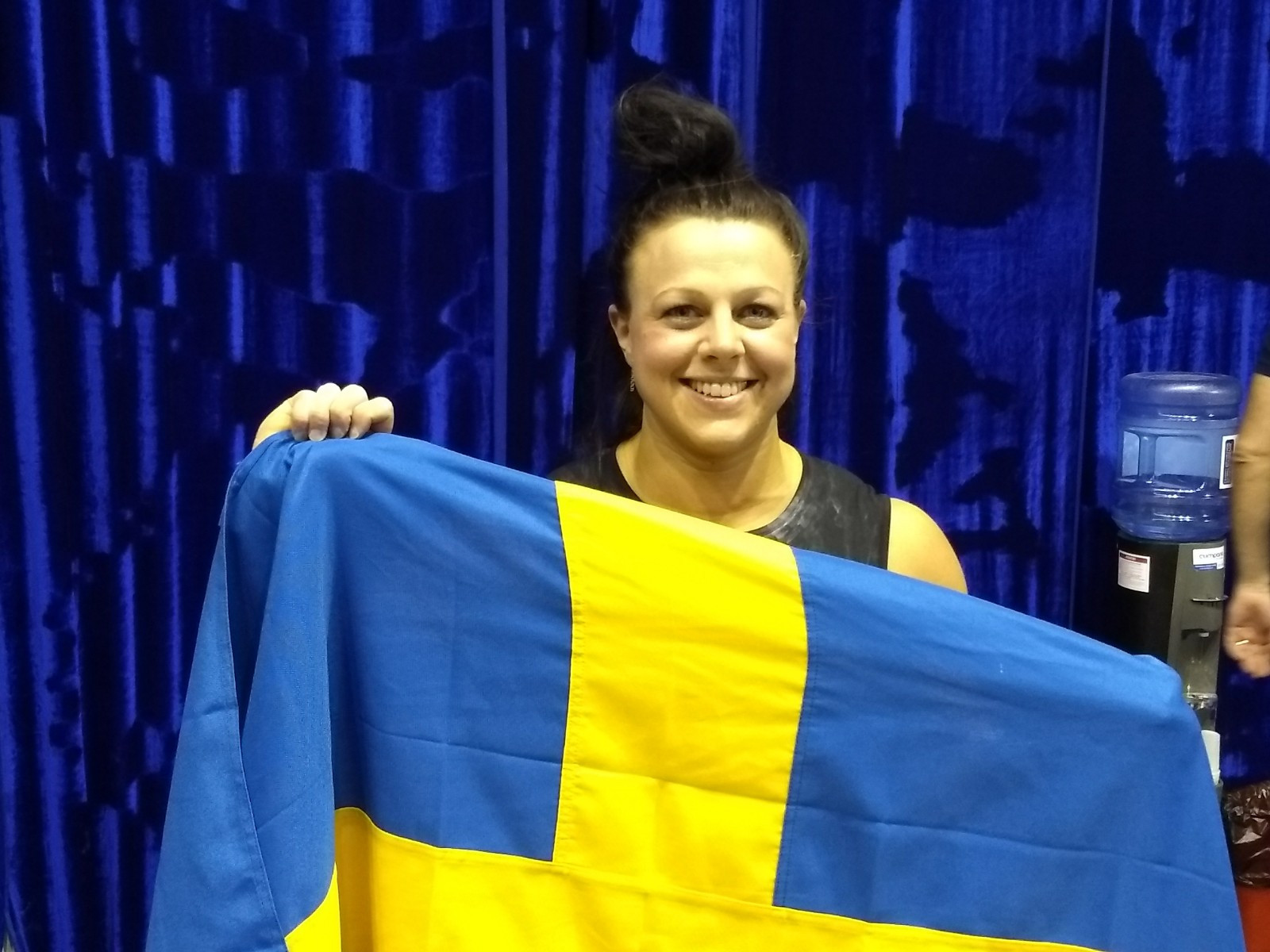 Strenius is first Swedish woman - and first CrossFit weightlifter - to win European gold