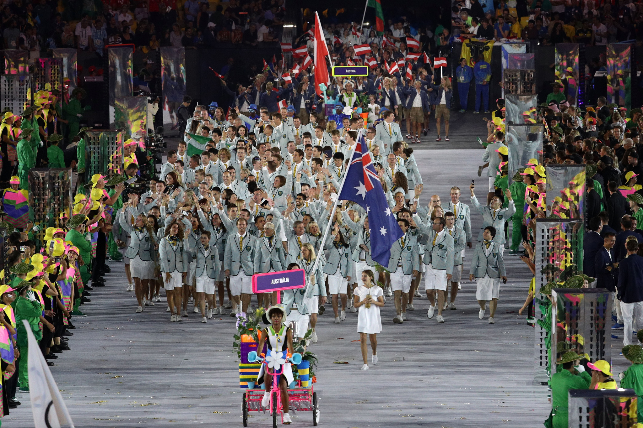 Student athletes have been found to have contributed heavily to Australia's medal success at recent Olympics ©Getty Images