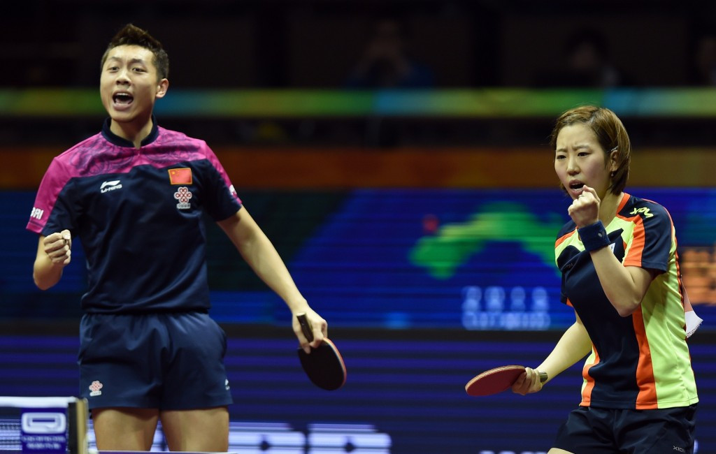 The ITTF's proposal would see only athletes qualified for one of the other table tennis events able to compete in the mixed doubles competition ©Getty Images