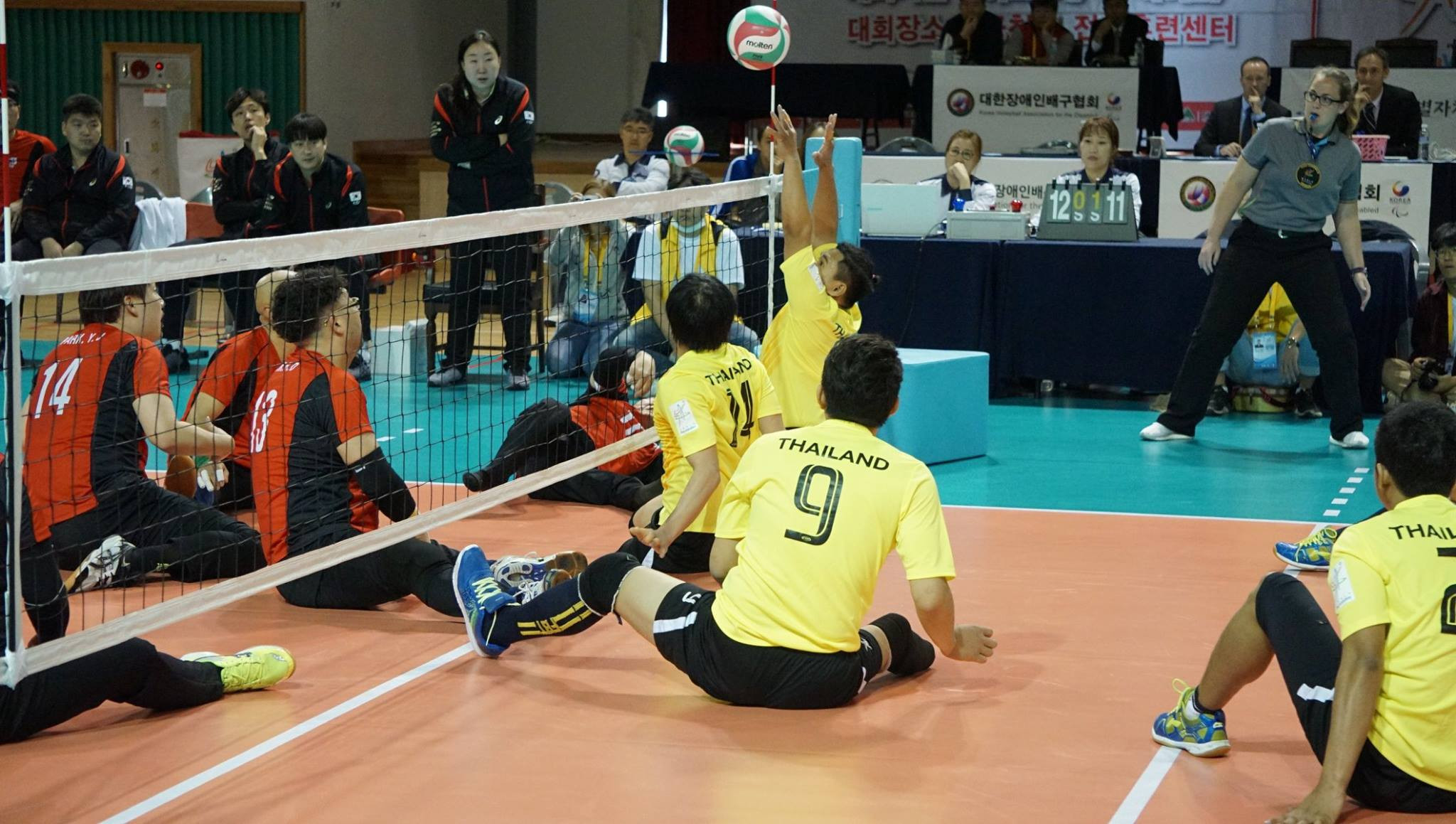 Thailand beat South Korea in the men's semi-finals ©World Para Volley/Facebook