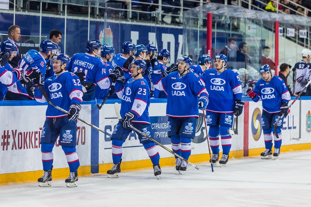 Lada Togliatti are one of two teams that have been removed from the league ©KHL