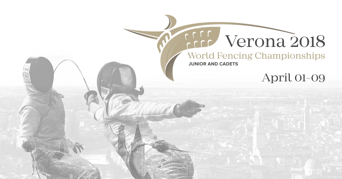 Di Veroli seeks more medal success for Italy as Verona hosts Junior and Cadets World Fencing Championships