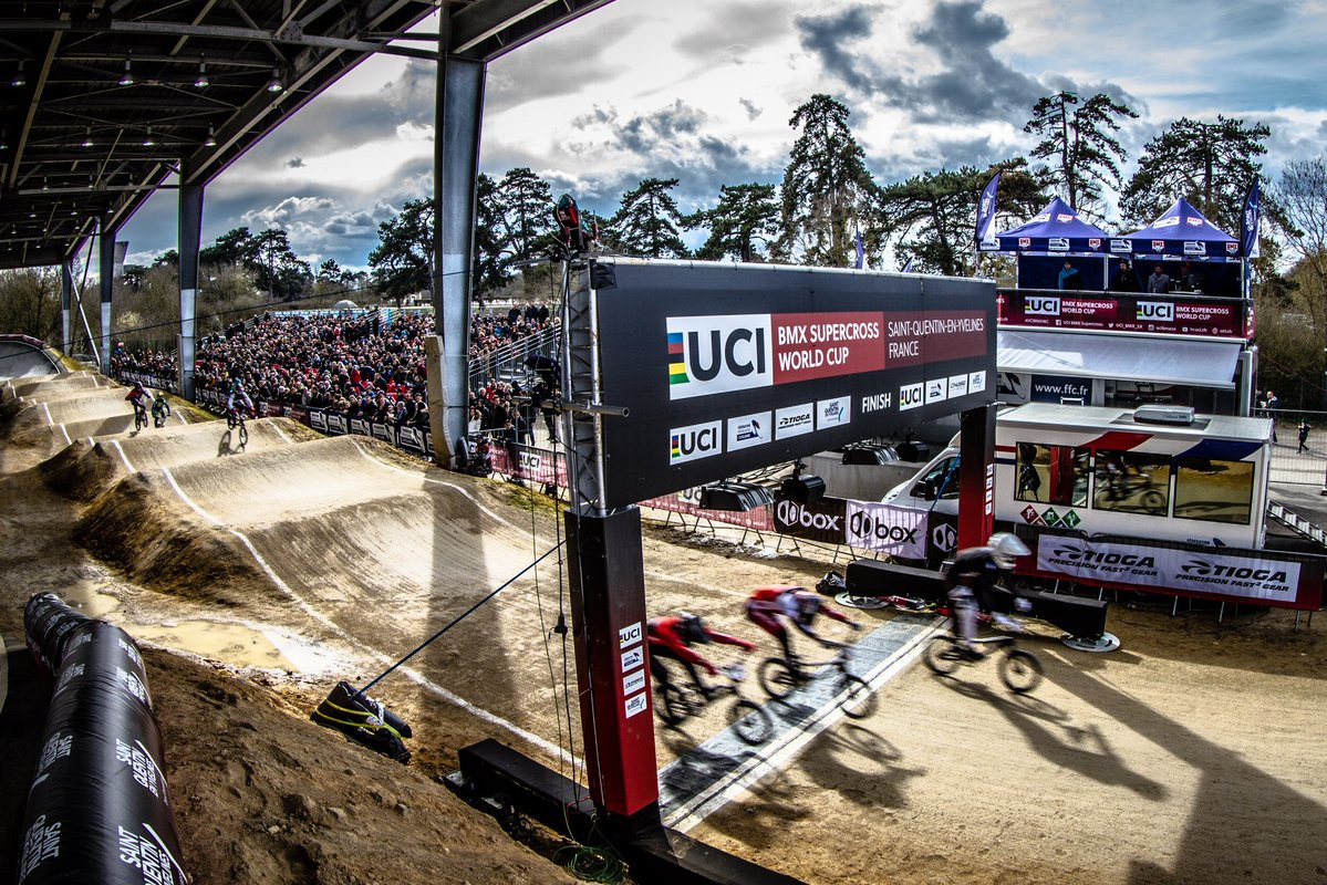 Kimmann profits as Andre crashes out of opening UCI BMX Supercross World Cup  