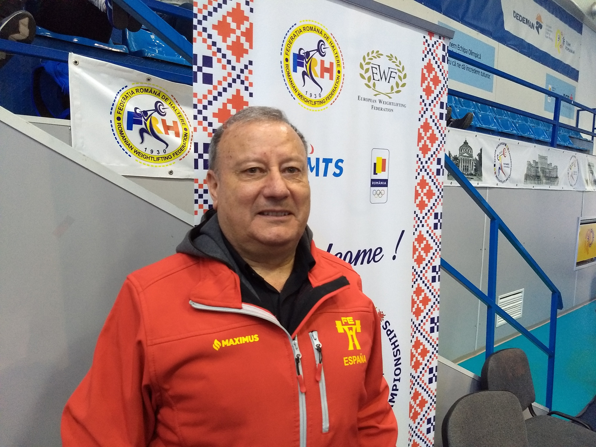 Constantino Iglesias, President of the Spanish Weightlifting Federation, is calling for help so that Kosovo can compete at the European Junior and Under-23 Championships in La Coruna in October ©Brian Oliver/ITG