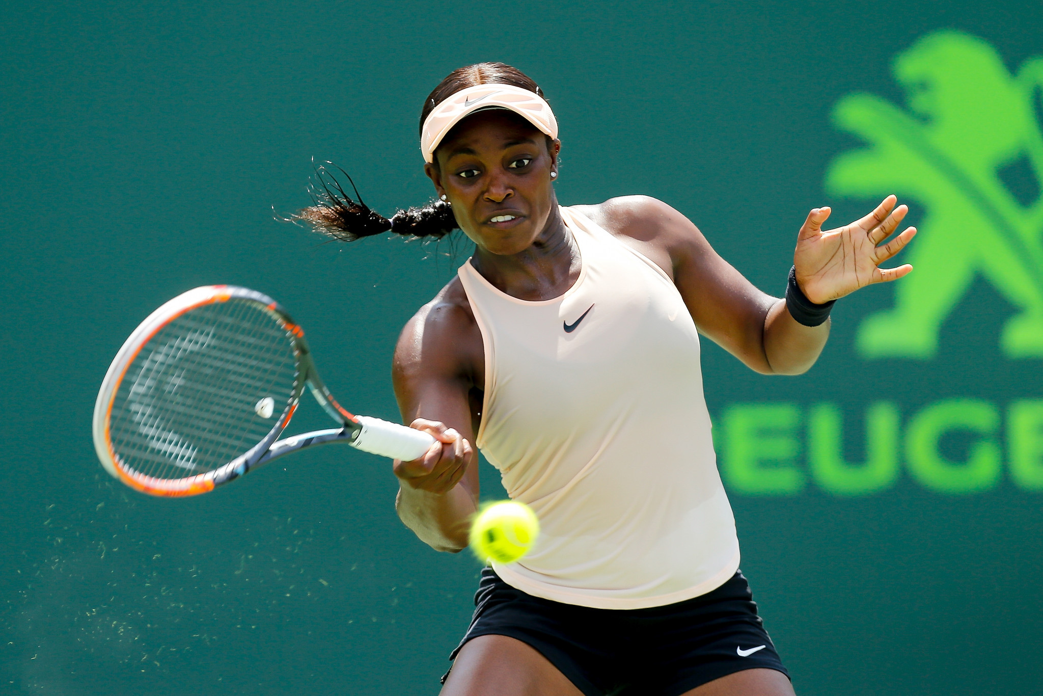 America's Sloane Stephens will enter the world's top 10 following her Miami Open triumph ©Getty Images
