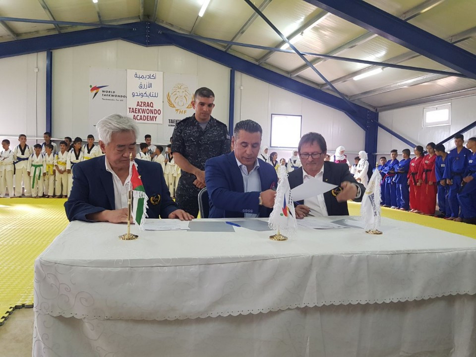 Academy at Azraq officially inaugurated by World Taekwondo