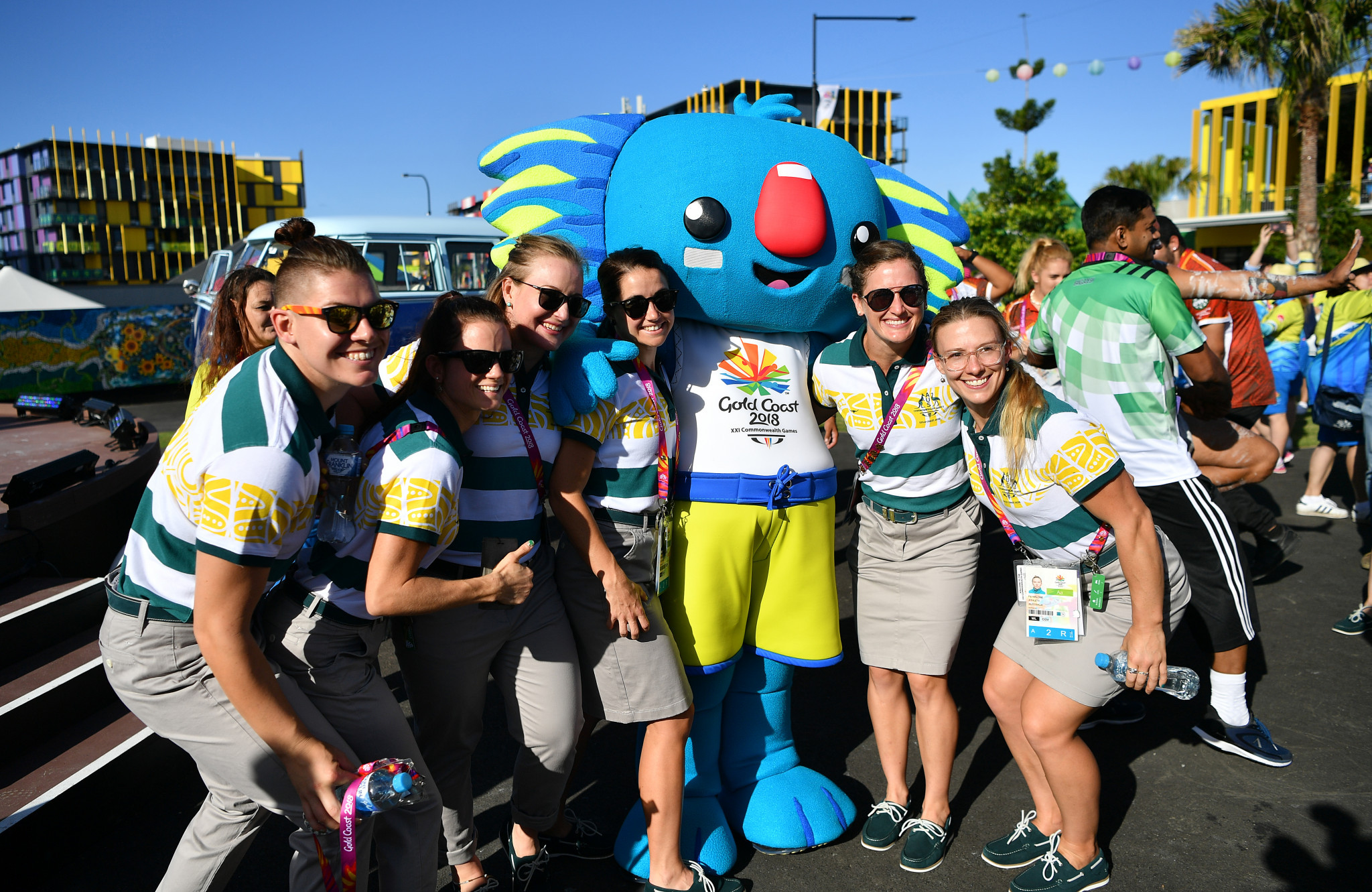 Welcome ceremonies held as athletes arrive for Gold Coast 2018