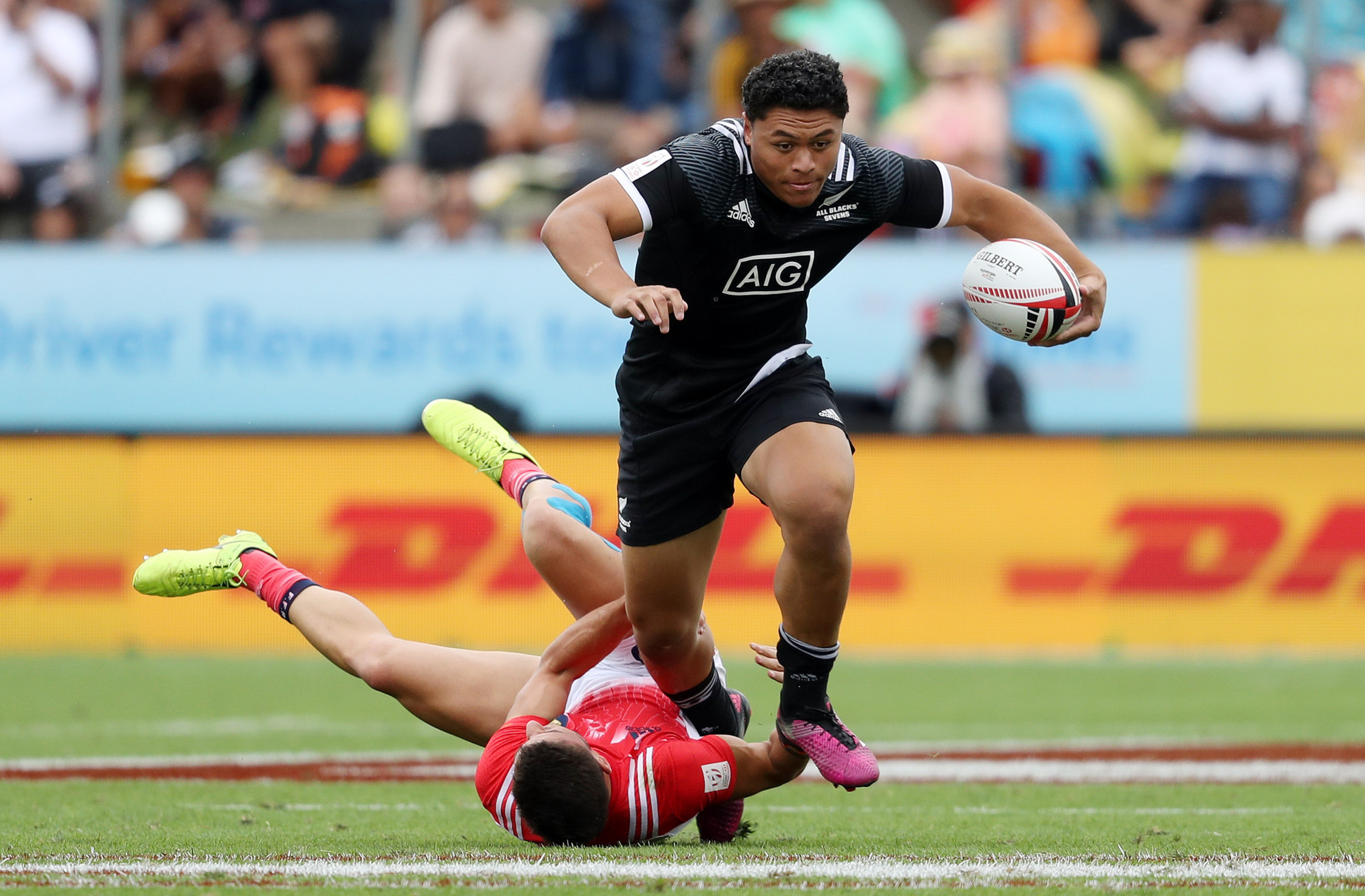 Caleb Clarke is one of two players ruled out of competing for New Zealand's men's rugby sevens team at the Gold Coast 2018 Commonwealth Games ©Getty Images