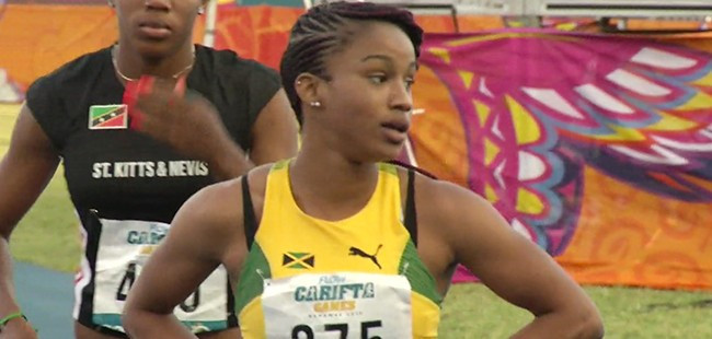 Williams achieves sprint double at CARIFTA Games