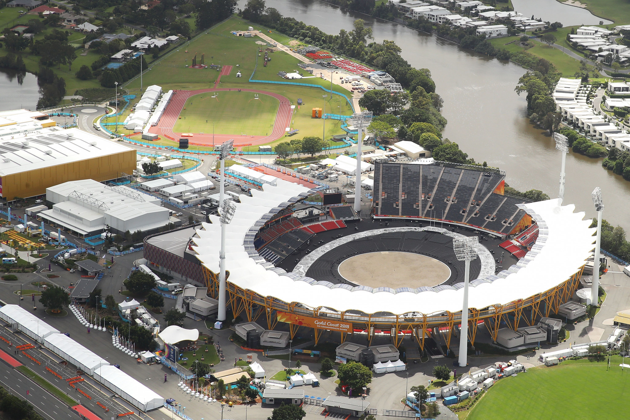 The Opening Ceremony will take place at Carrara Stadium tomorrow ©Getty Images