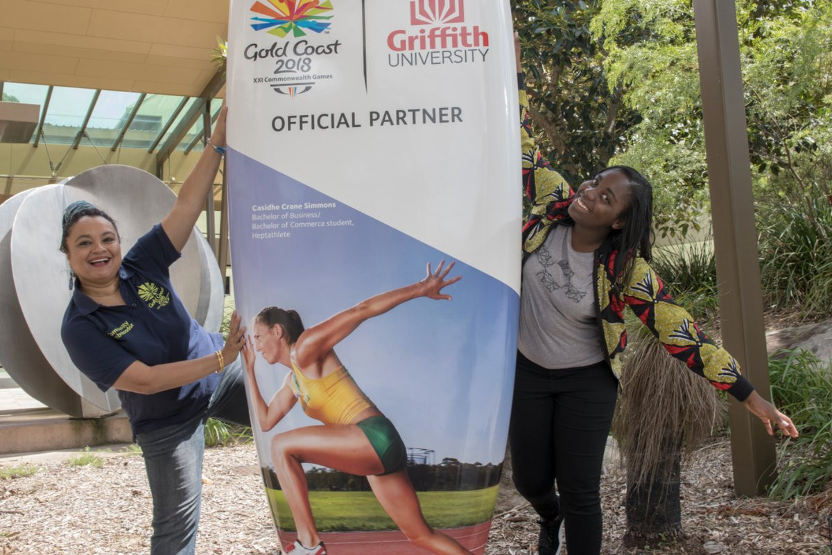 Griffith University have been a partner of the Gold Coast 2018 Commonwealth Games ©Griffith University