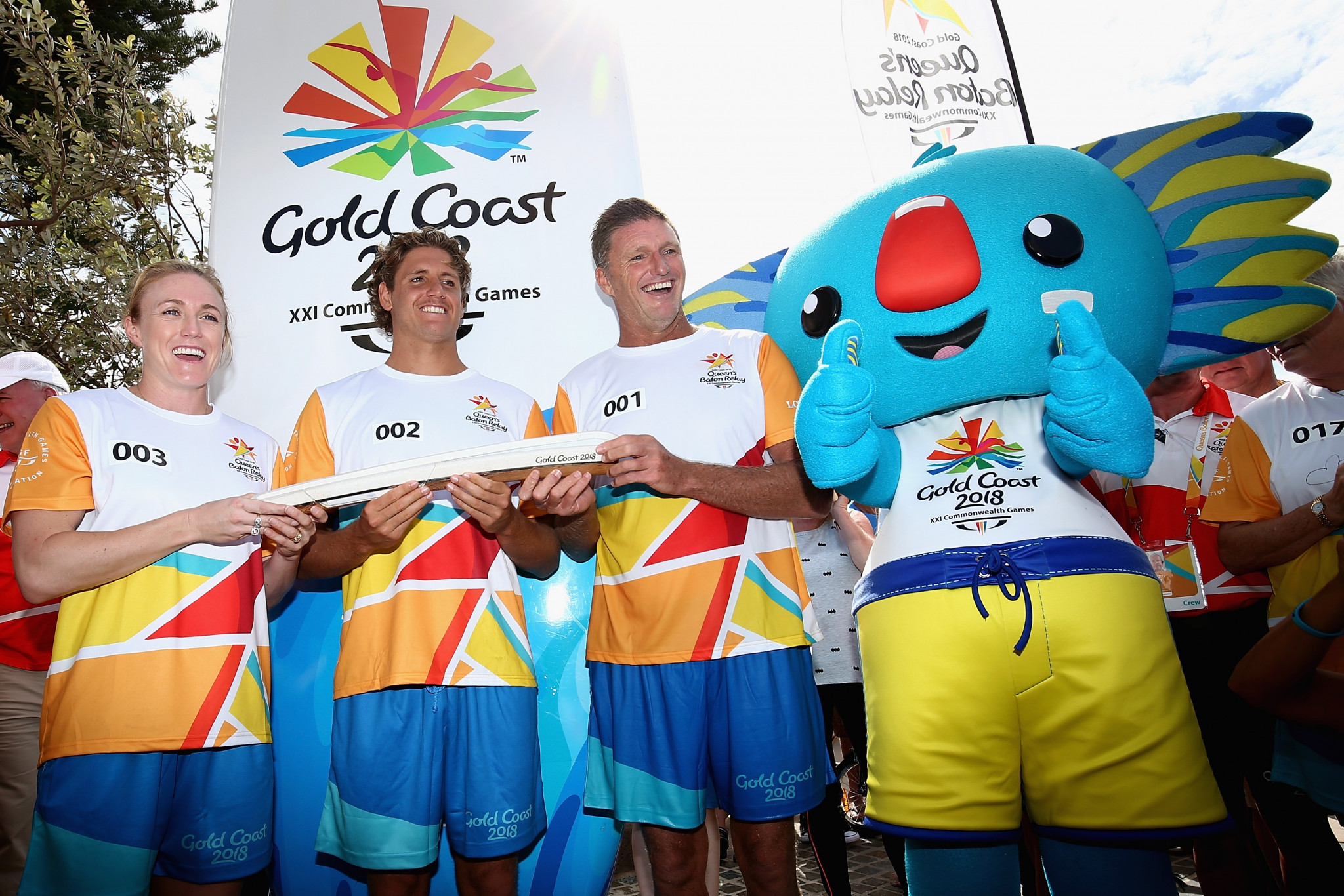 The Gold Coast 2018 Queen's Baton Relay is nearing its conclusion with the Opening Ceremony of the Commonwealth Games due to take place this evening ©Getty Images