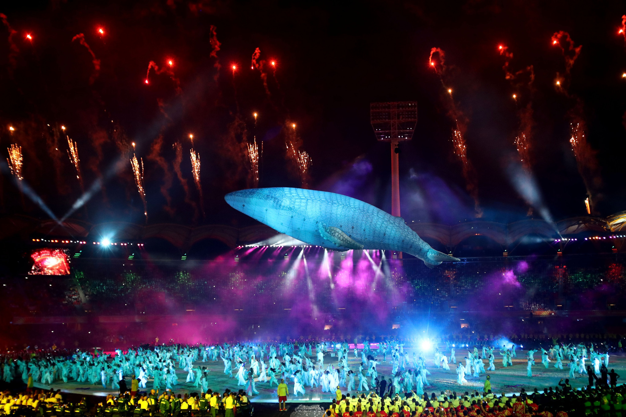 Gold Coast 2018 begins with vibrant and energetic Opening Ceremony