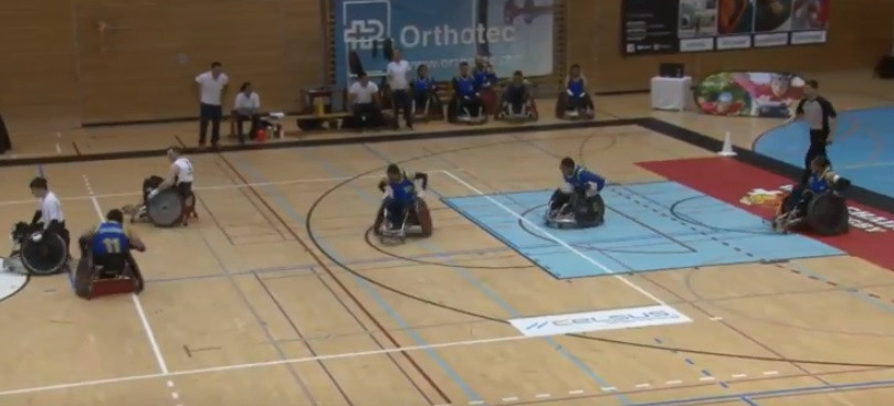 Colombia secured the first victory of the IWRF World Championship Qualification Tournament ©YouTube