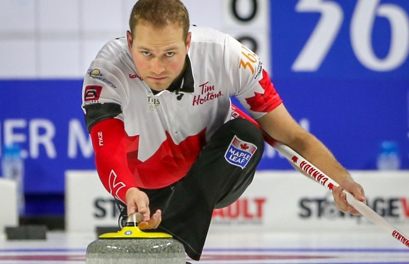 Three-way tie for top spot after fifth round of matches at World Men's Curling Championship