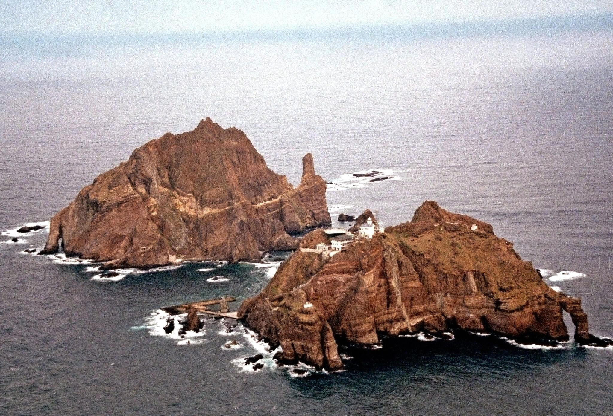 The two Koreas could not agree whether the disputed Dokdo Islands, pictured, should be on the unified flag at the Paralympic Games ©Getty Images