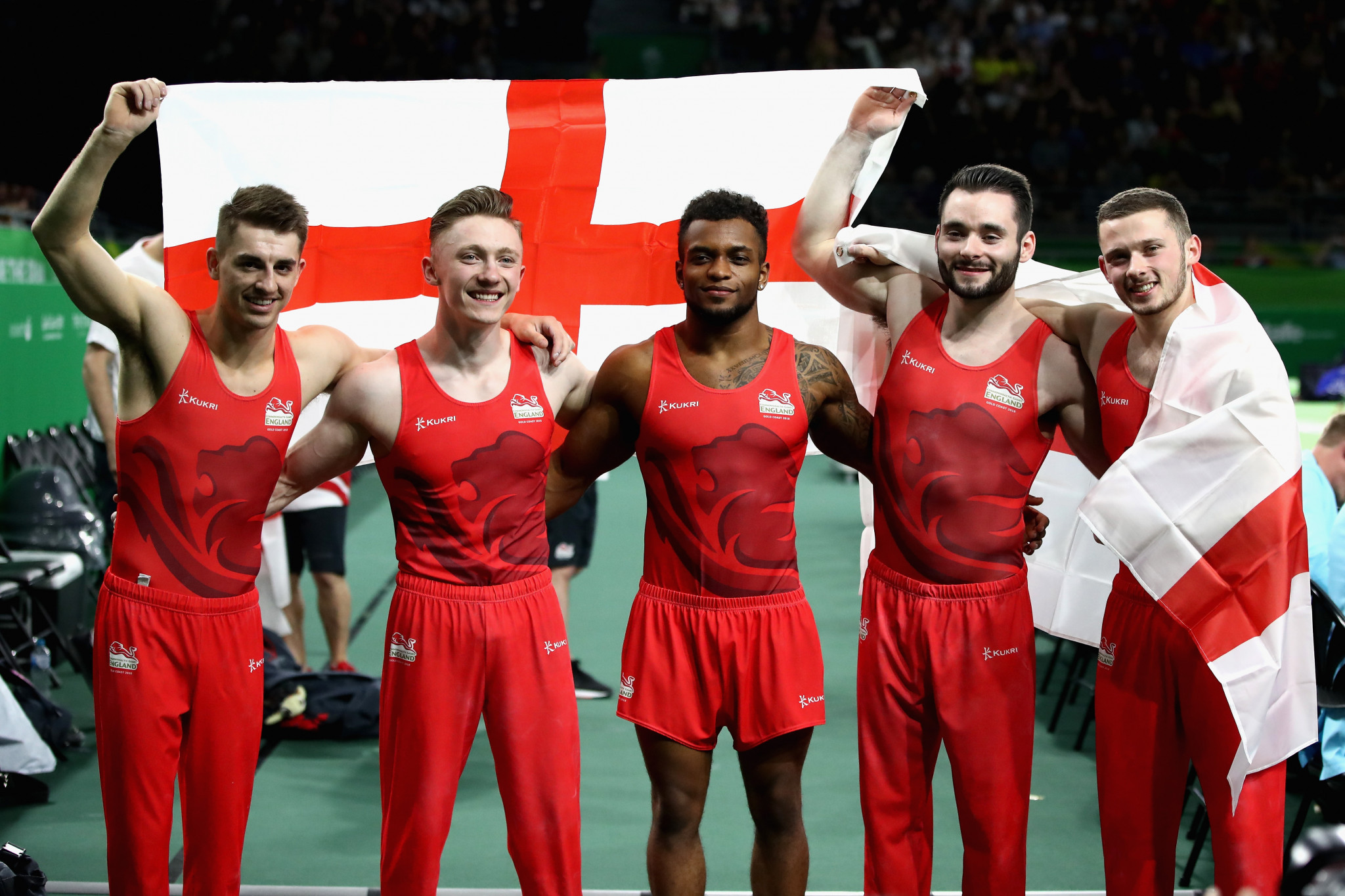 England clinch men's team gold as gymnastics begins at Gold Coast 2018