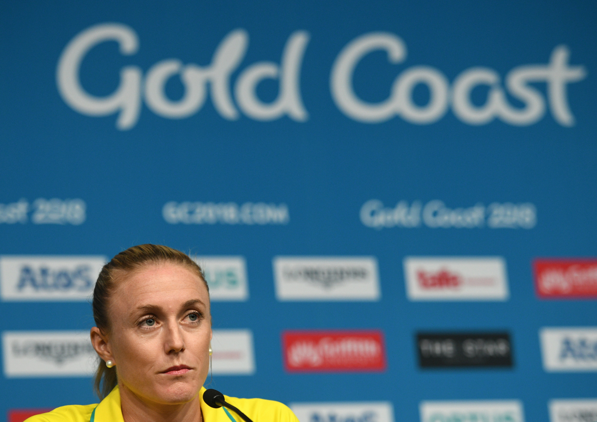 Gold Coast 2018 poster girl Sally Pearson confirmed her withdrawal today from the Australian Commonwealth Games team through injury ©Getty Images