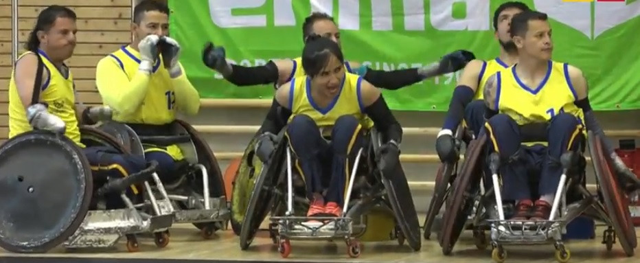 Colombia have booked their place at this year's IWRF World Championship ©YouTube