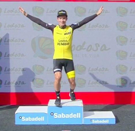 Roglič takes overall lead with stage four win at Tour of the Basque Country