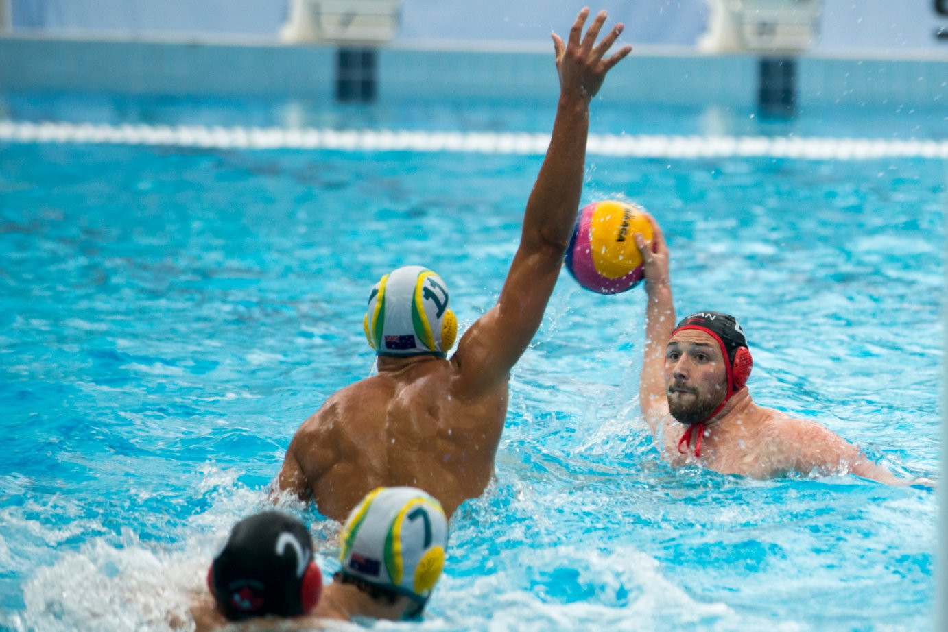 Australia's men have put themselves in a strong position in the Water Polo World League Intercontinental Cup ©FINA