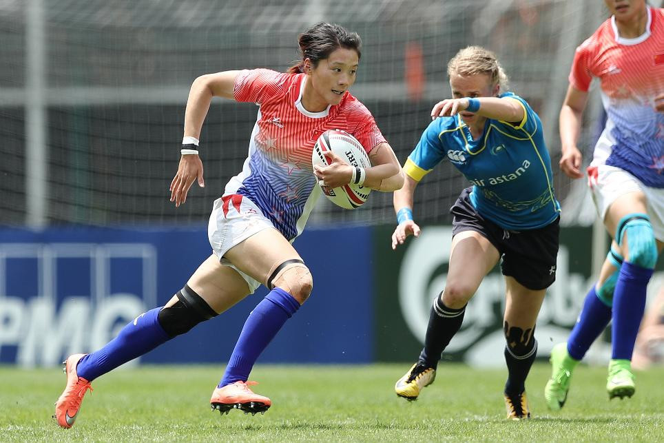 Three nations make perfect start to World Rugby Women's Sevens Series qualifier in Hong Kong