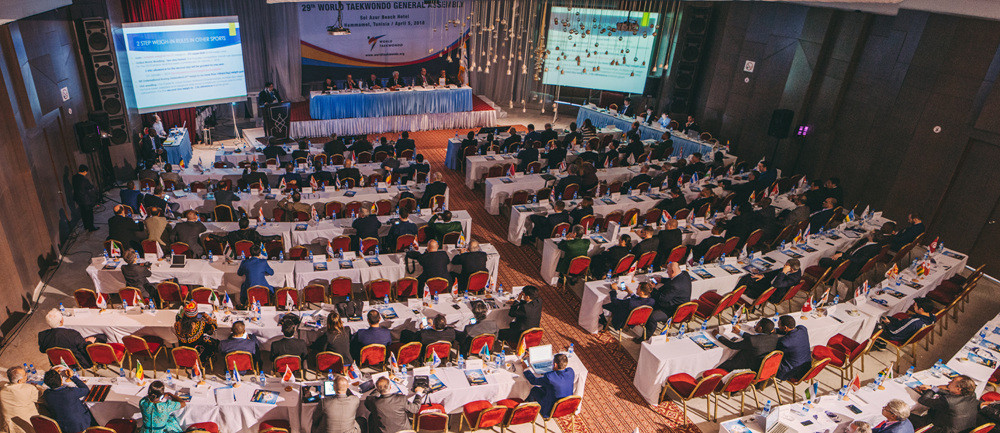 The General Assembly is taking place before the Youth Olympic Qualification Tournament and the World Junior Championships ©World Taekwondo