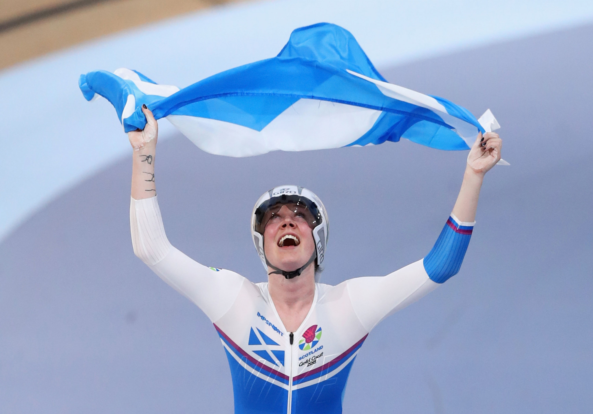 Katie Archibald claimed gold for Scotland in the individual pursuit ©Getty Images