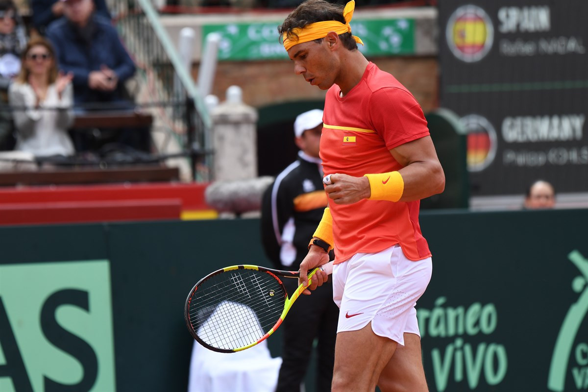  Nadal back as a Davis Cup record-breaker to bring Spain level in World Group quarter-final