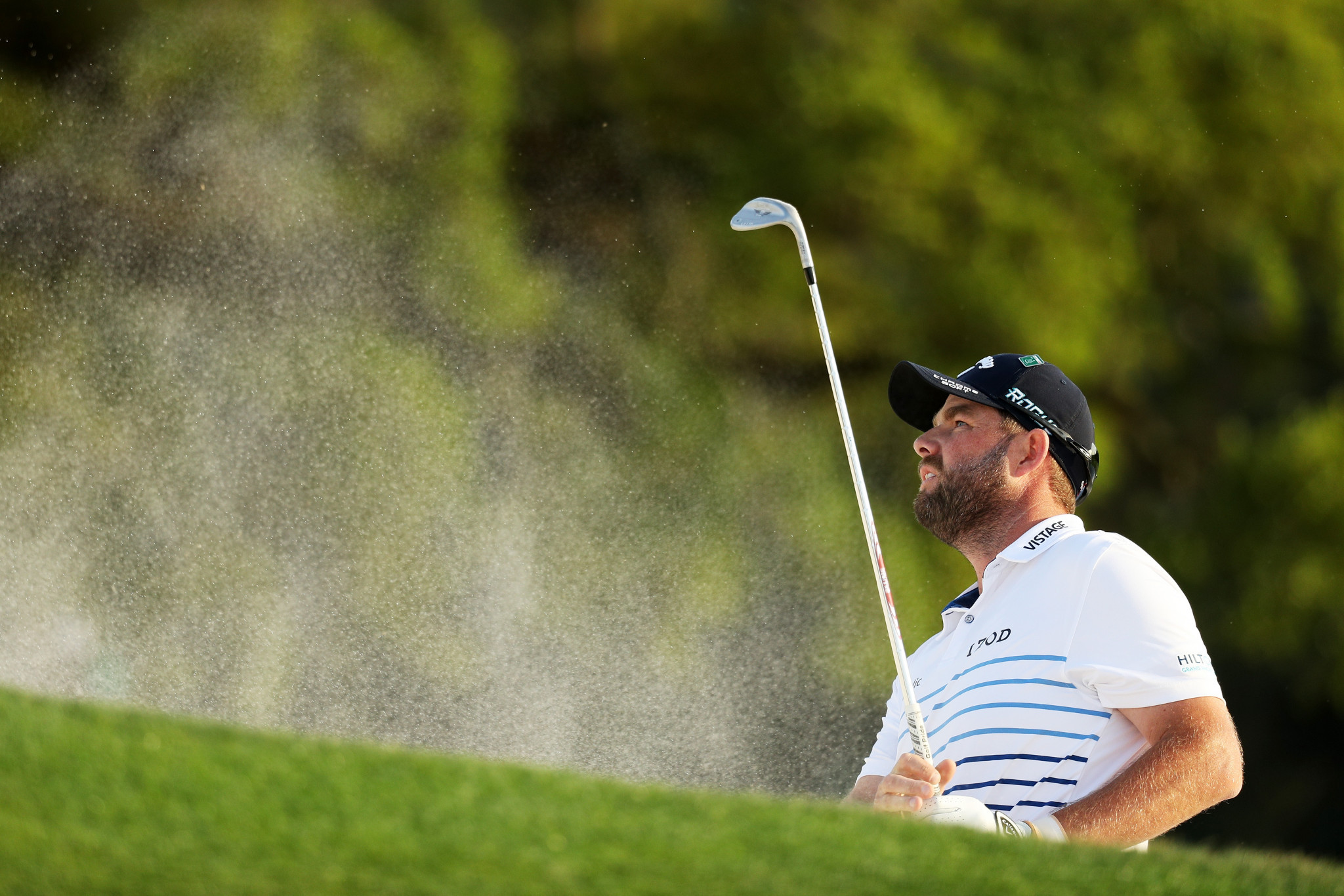 Australian Marc Leishman is second, two shots adrift of leader Patrick Reed ©Getty Images