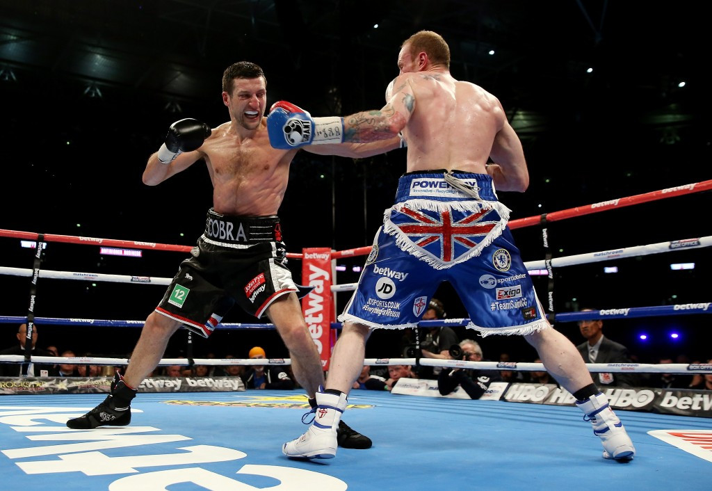 A huge crowd of 80,000 saw Carl Froch fight George Groves at Wembley last year