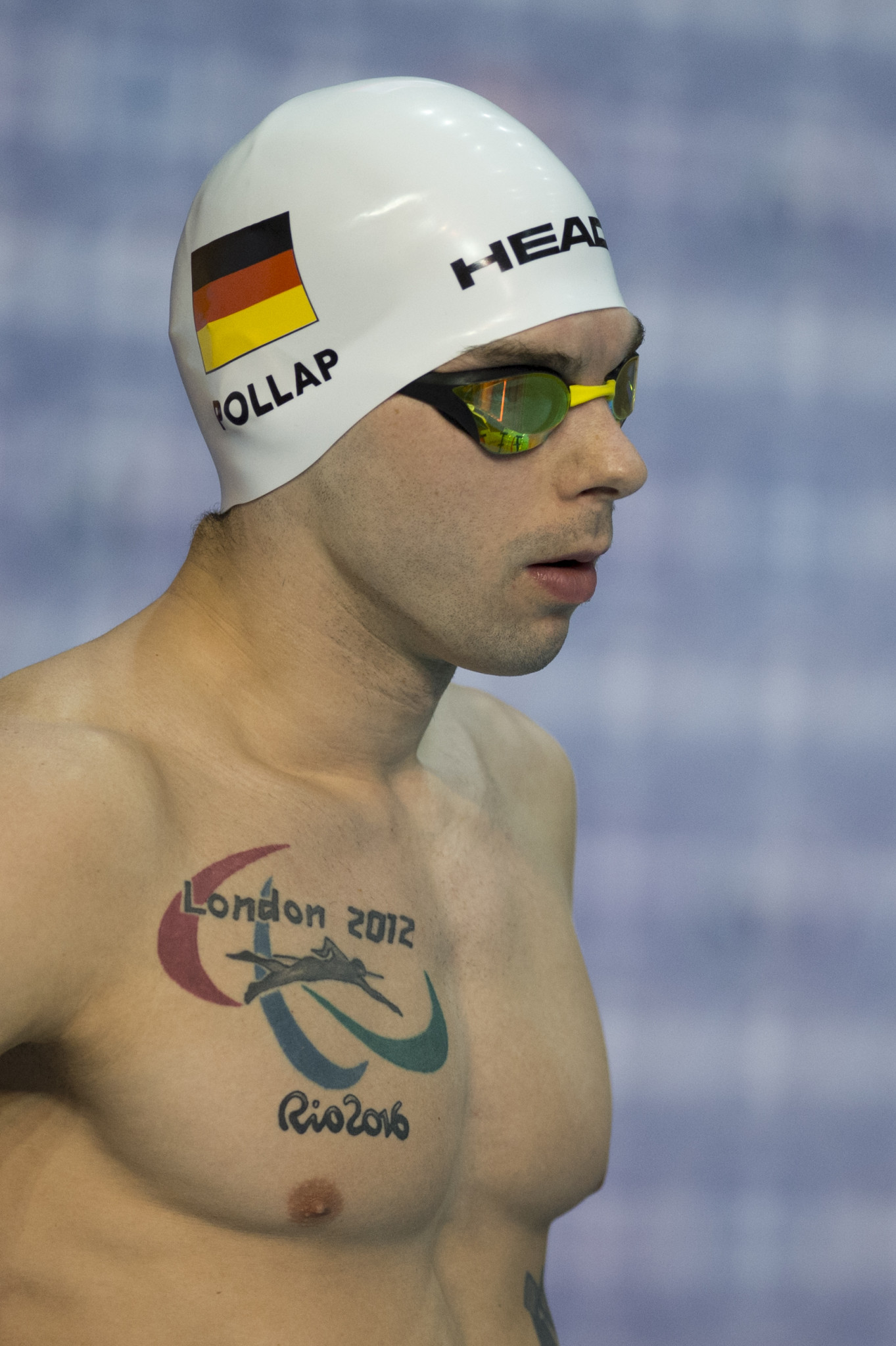 Paralympic swimmer Tobias Pollap has given his backing to the project ©Getty Images