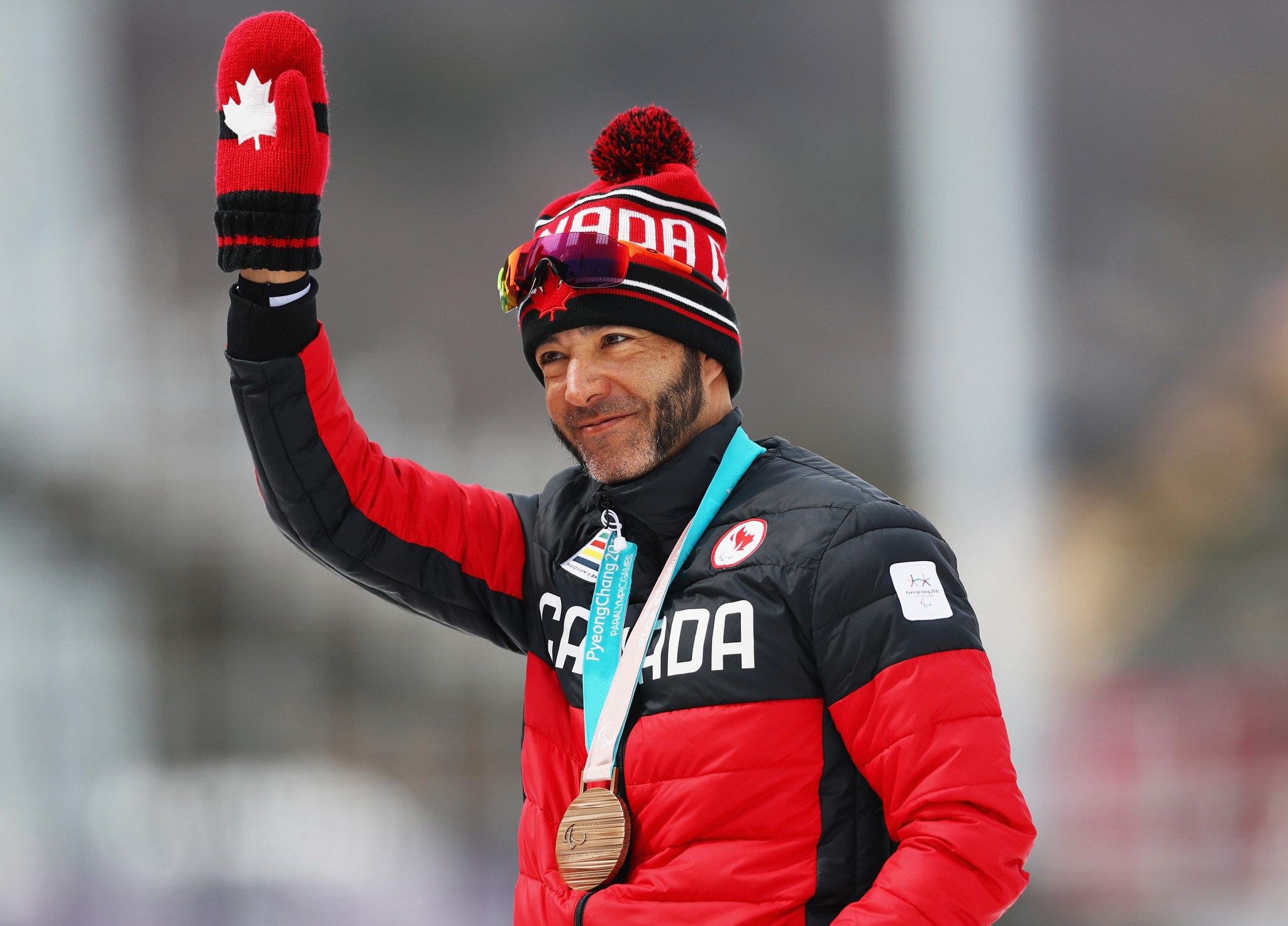 Cross-country skier Brian McKeever is now Canada's most decorated Winter Paralympian after taking his total to 17 medals with three gold and a bronze at Pyeongchang 2018 ©Getty Images