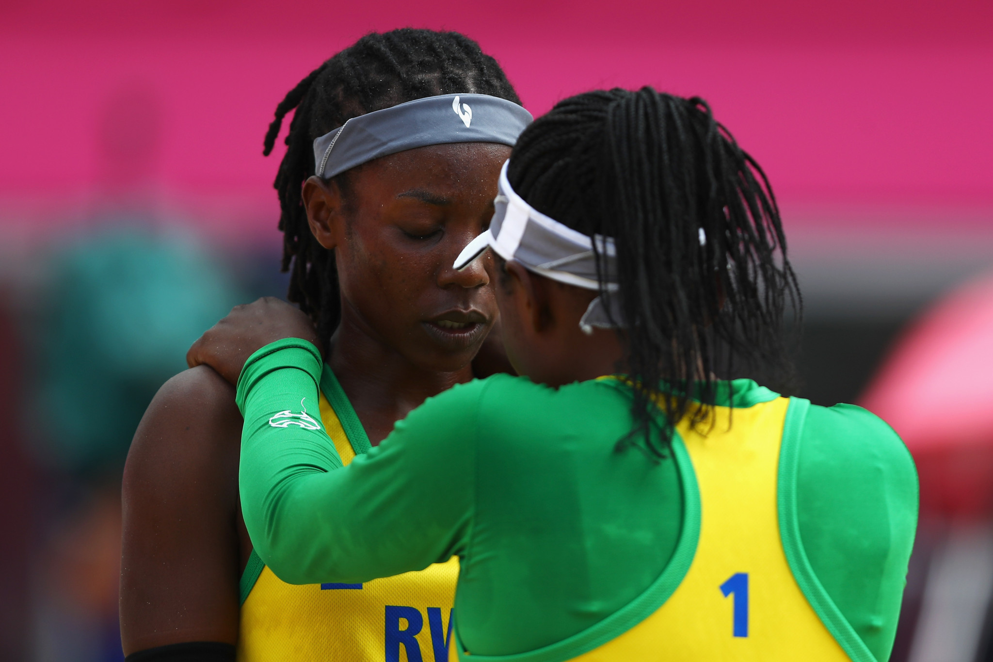 The anniversary of the start of the Rwandan genocide was marked on day three of the Gold Coast 2018 Commonwealth Games with a minute’s silence taking place at a beach volleyball match featuring the country’s athletes ©Getty Images